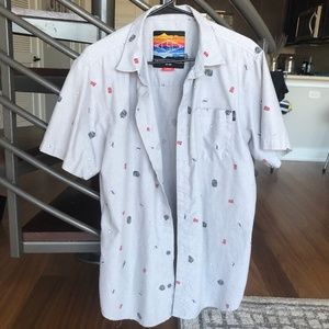 Men's Beer Pong Button Down